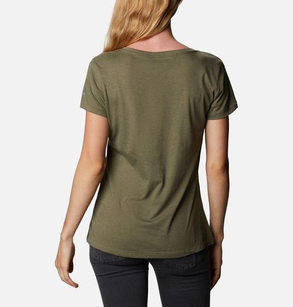 Columbia Daisy Days T-Shirt Green For Women's NZ28450 New Zealand